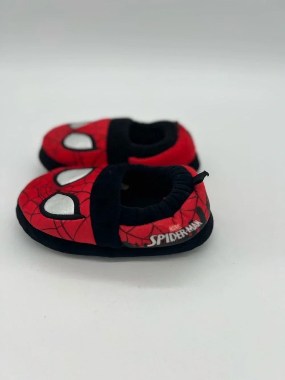 Marvel Spiderman Slippers Child  Sz L 9/10